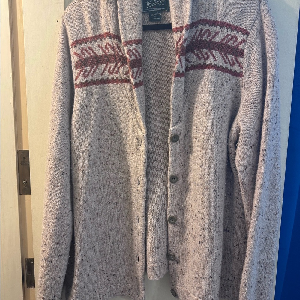 Woolrich button up cardigan XL